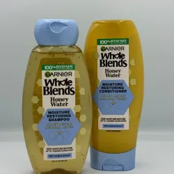 ✨Set de shampoo y acondicionador Whole Blends de garnier