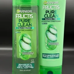 ✨ Shampoo, acondicionador y Garnier Fructis Pure Clean