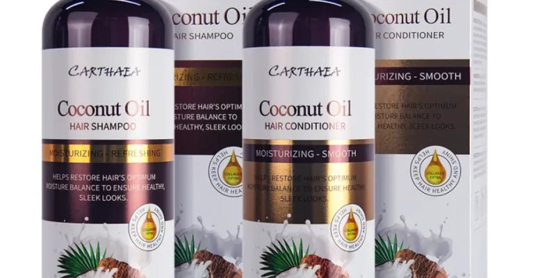 ✨ Shampoo y acondicionador Carthala de Aceite de Coco