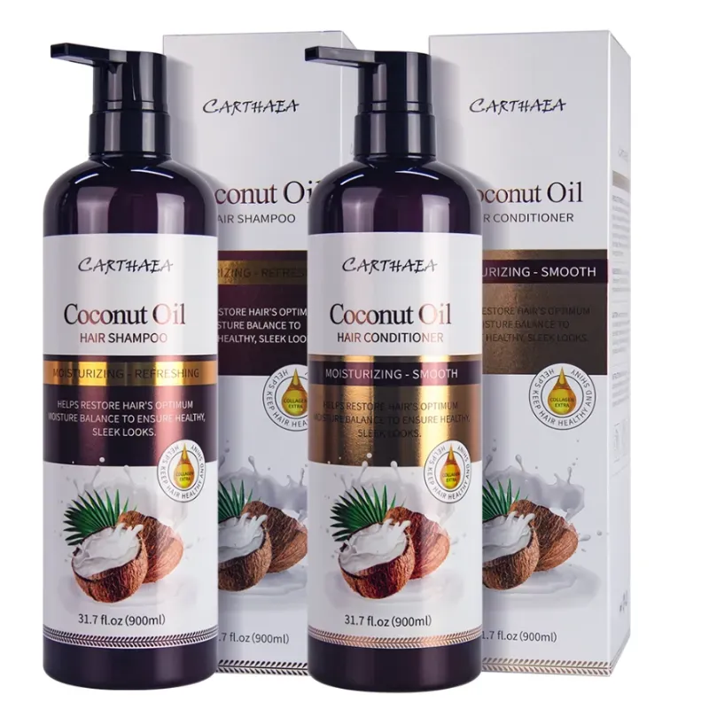 ✨ Shampoo y acondicionador Carthala de Aceite de Coco