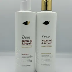 ✨ Shampoo y Acondicionador DOVE 🕊️ de aceite de Argán 