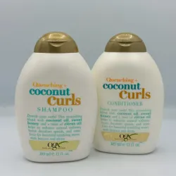 🤍 Shampoo y Acondicionador OGX para rizos 