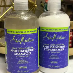 ✨ Shampoo y acondicionador Shea Moisture Anti Dandruff 