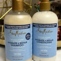 ✨ Shampoo y acondicionador Shea Moisture Hydrate and Repair