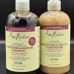 ✨ Shampoo y Acondicionador Shea Moisture Strengthen & Restore
