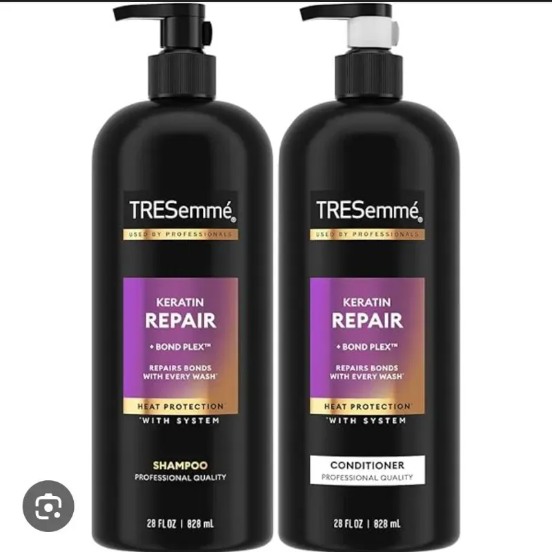 ✨ Shampoo y Acondicionador Tressemmé Keratin Repair 