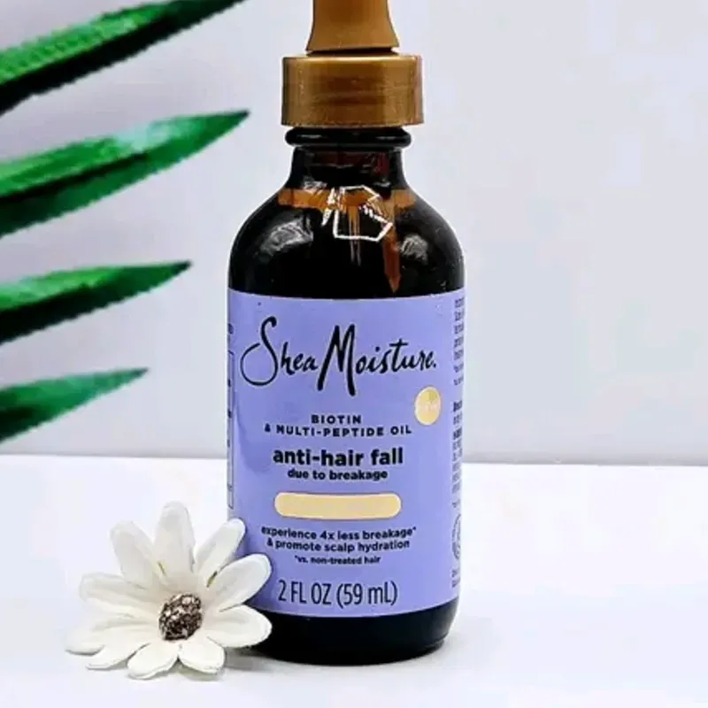 ✨SheaMoisture Aceite anticaída..con biotina