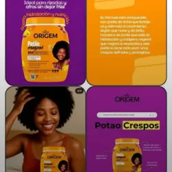 🌸 Tratamiento Origem  para cabello Afro y rizo