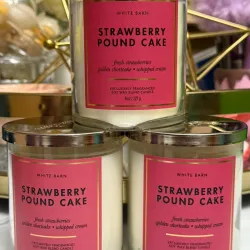 ✨ Velas Aromáticas de Fresa🍓