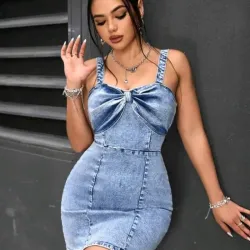 ✨ Vestido 👗 de Mezclilla Talla L 