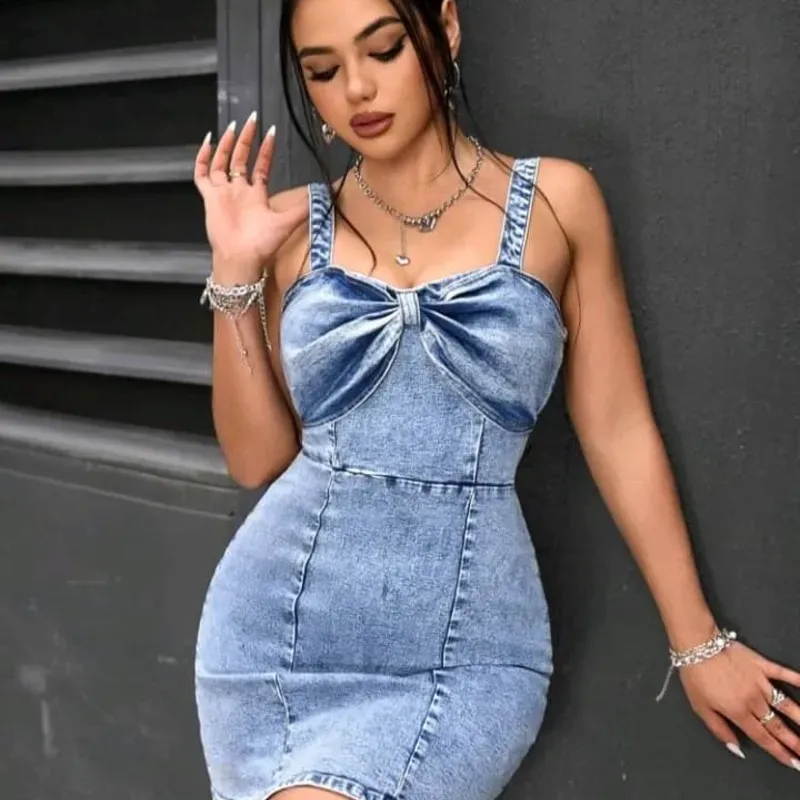 ✨ Vestido 👗 de Mezclilla Talla L 
