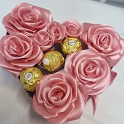 Cajita en forma de corazón