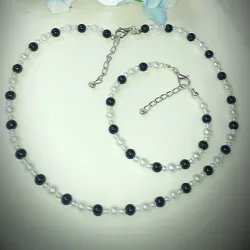 Juego de pulsera y collar