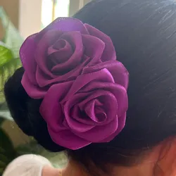 Pinzas para el cabello de rosas eternas