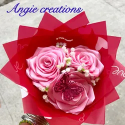 Ramo de 3 rosas eternas