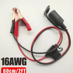 Adaptador de toma de cigarrera a batería 12v