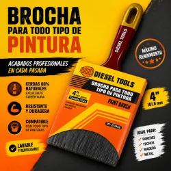 Brocha 4 pulgadas