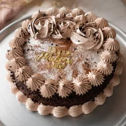 Cake chocolate bombón