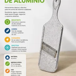 Chicharrera de aluminio