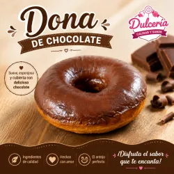 Donas de chocolate