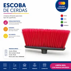 Escobas 35cm