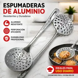 Espumadera de aluminio