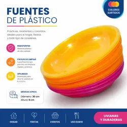 Fuentes de plástico