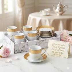 Juego de taza