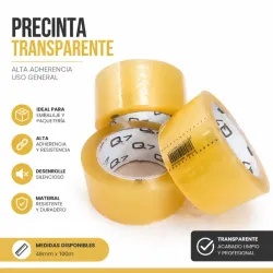 Precinta transparente