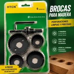 Set de brocas para madera