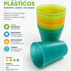 Vasos plásticos