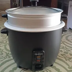 Arrocera Vaporera 1.8L Negra