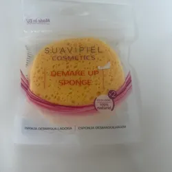  2  Esponja Desmaquilladora Vejetal 