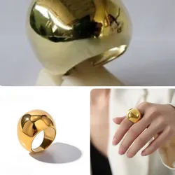 Anillo Elegante Acero Inoxidable