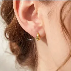 Arete A Gotas Acero Inoxidable