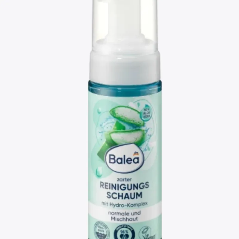 Espuma limpiadora con extracto de aloe vera, 150