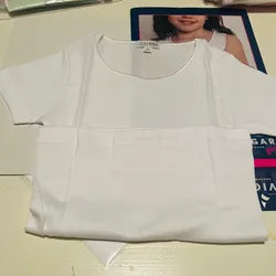 Bluesa con manga corta de niña 
