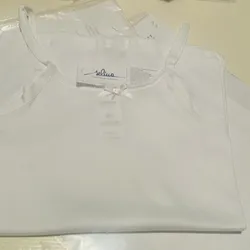 Blusa de niña puro cotone con tirante 
