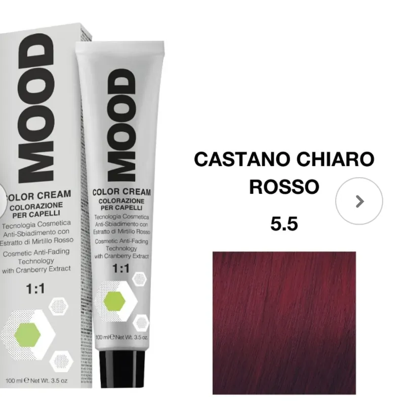 5.5 Mood Castaño claro Rojo 100 ml