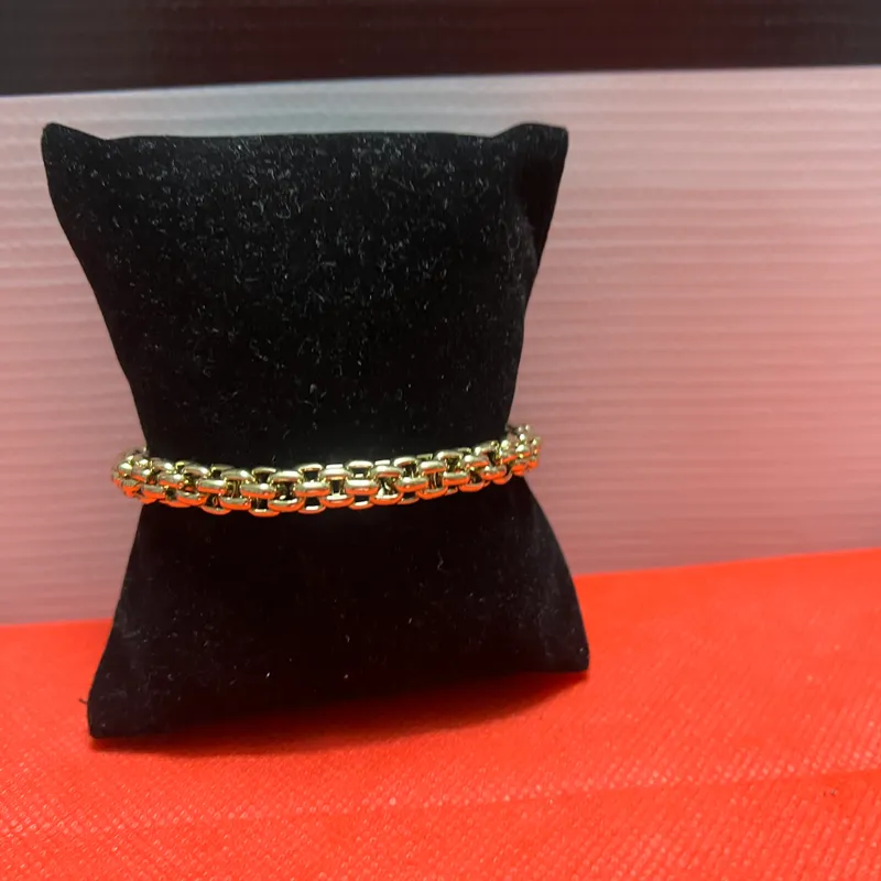 Cd: 031 Pulsera En Acero Inoxidable 1pz 