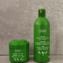 Kit - Champú 400 ml y Mascarilla 200 ml De Oliva