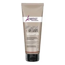 Champú Artist Para Cabello Marrone+Gloss,250 ml  1pz