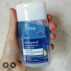 Desmaquillante de ojos resistente al agua