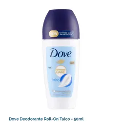  Desodorante Dove  Talco 50 ml  2 pz De Mujer 