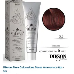 Dikson Afrea 5.5 Mogano ( caoba ) 120 ml 12 pz 