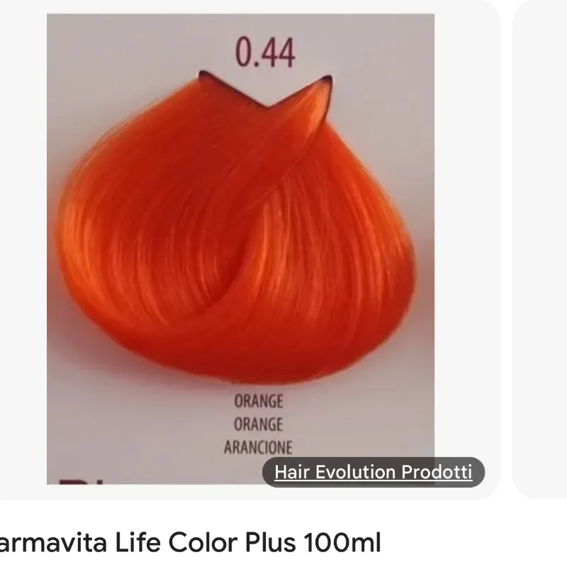 Farmavita intensificador de color naranja 🍊 100 ml 