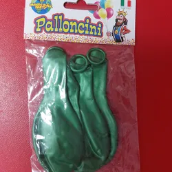Globo verde 4 pz 