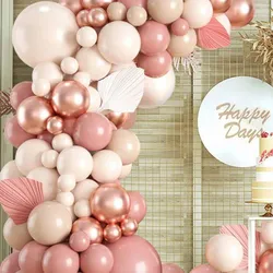 Globos - art-  34670664 Set de 98 globos rosas  2 pz 
