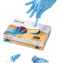 Guante en  nitrile Skinny Talla L