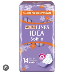 Íntima  Anatómicas  Finos, paquete de 14 piezas 1pz 